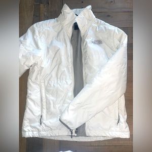 Women’s Small White North Face Puffer